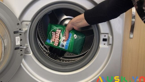 cách vệ sinh máy giặt aqua