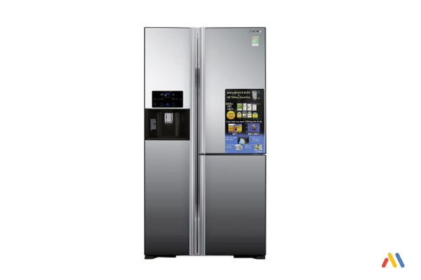 Tủ lạnh Side By Side được thiết kế vô cùng độc đáo, sang trọng