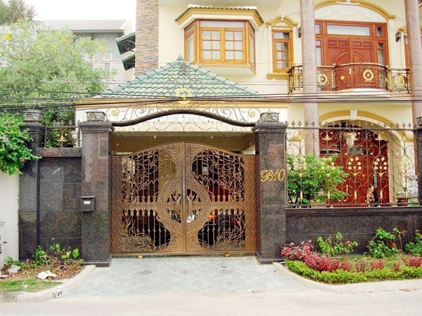 Phong thủy cổng nhà: Kích thước, màu sắc và hướng cổng mang lại tài lộc