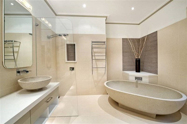Trần thạch cao chống ẩm thường được sử dụng trong nhà tắm