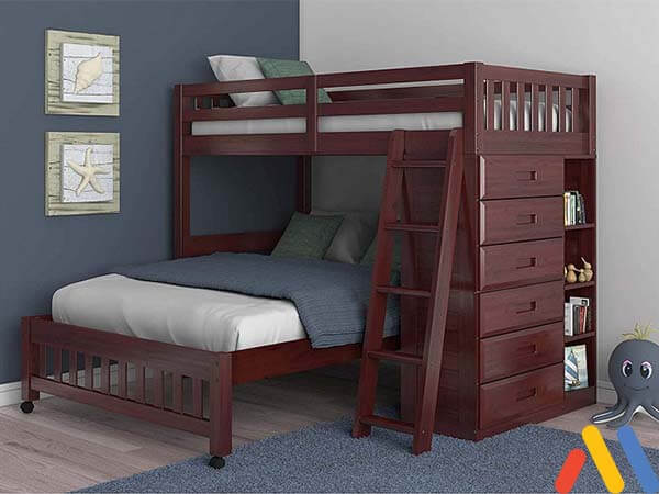 Có nên dùng giường tầng khi nó gây khó khăn cho bé khi di chuyển vào ban đêm