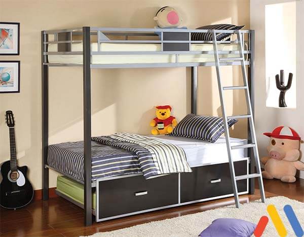 Cách tháo lắp giường sắt – giường tầng đơn giản