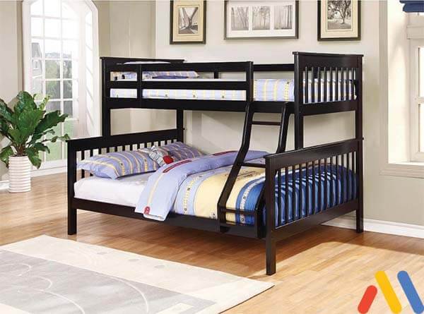 Bộ giường tầng cho trẻ giúp tiết kiệm diện tích tối đa