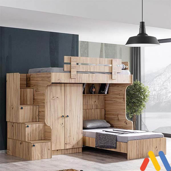 Tham khảo giường tầng gỗ đẹp cao cấp cho bé