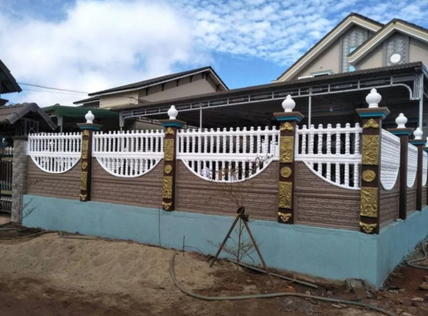Những mẫu hàng rào bê tông đẹp được lựa chọn nhiều nhất