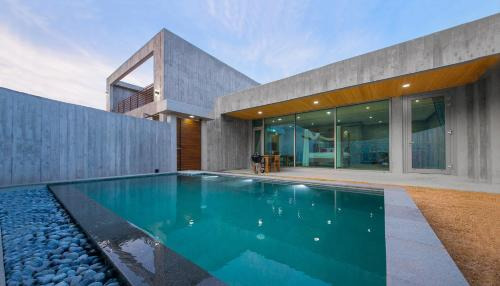 Mẫu biệt thự có bể bơi theo kiểu Hàn Quốc đẹp nhất năm 2023