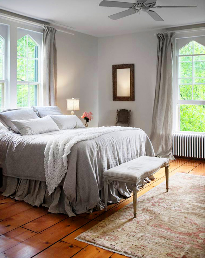 Phòng ngủ Biệt thự kiểu Mỹ theo phong cách cổ điển