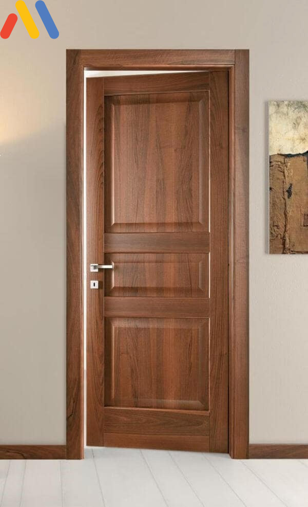 Mẫu cửa nhà vệ sinh bằng gỗ 3