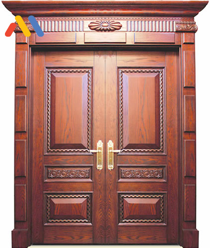 Màu sắc cửa gỗ thể hiện sự sang trọng quý phái bậc nhất.