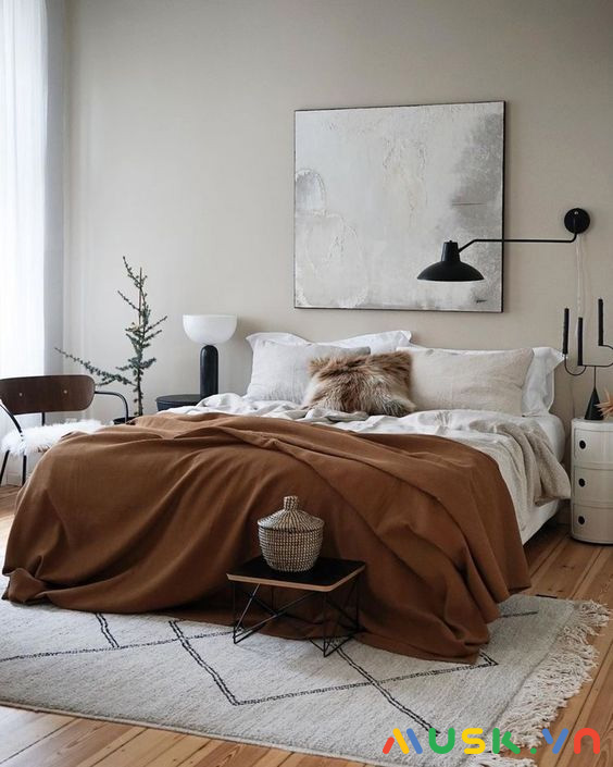 Thiết kế phòng ngủ theo phong cách nội thất scandinavian