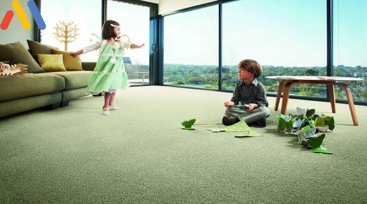 Vệ sinh thảm trải sàn để không gian luôn sạch sẽ cho trẻ nhỏ vui chơi