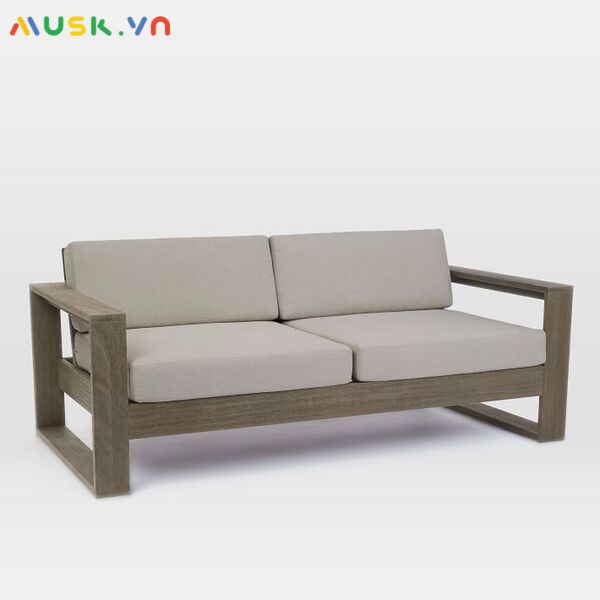 Ghế sofa văng gỗ hiện đại