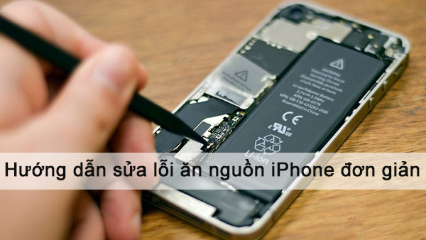 Lỗi ăn nguồn iPhone phải làm sao?