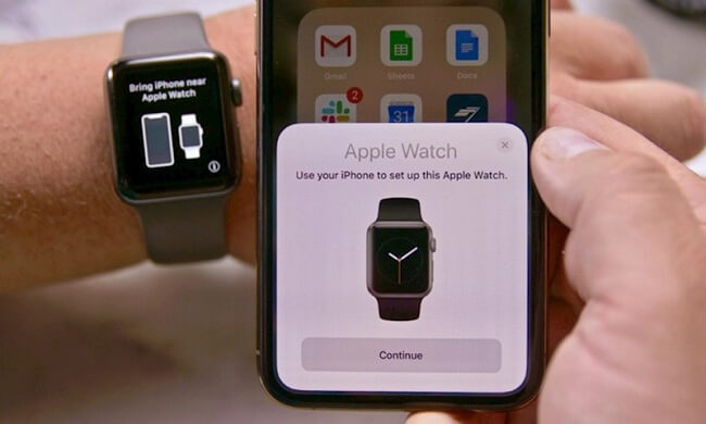Kiểm tra Apple watch đã được ghép nối với iPhone chưa?