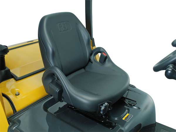 Điều chỉnh ghế ngồi - Hướng dẫn lái xe nâng điện ngồi lái