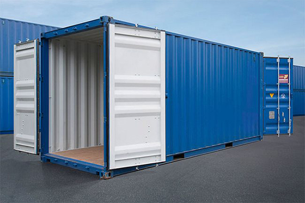 Kích thước xe container 20 feet hai cửa