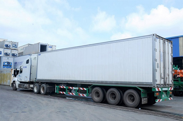 Loại xe container 45 feet