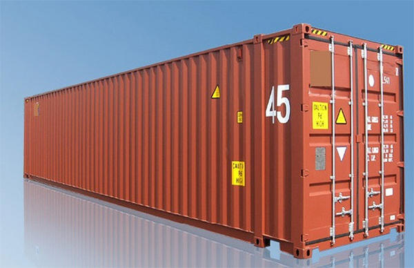 Nhận dạng xe container 45 feet