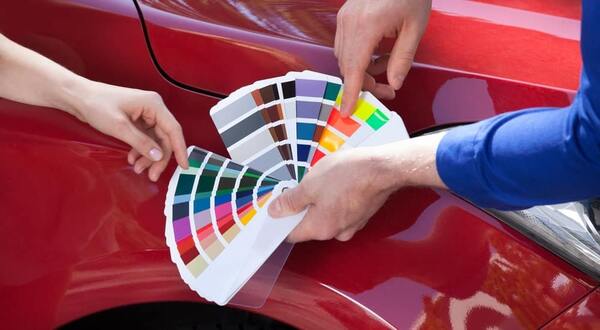 thủ tục xin đổi màu sơn xe ô tô
