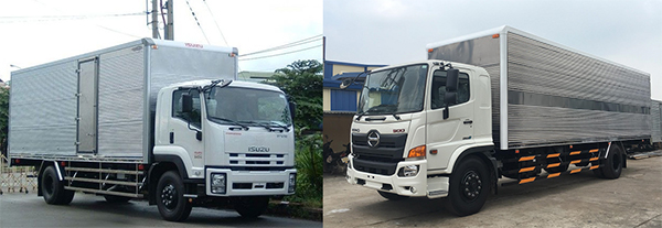 Xe tải Hino đánh giá xe tải Hino và Isuzu