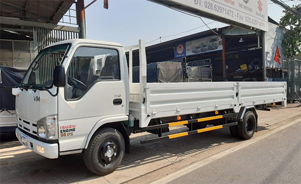 Xe tải thùng lửng là gì phục vụ vận chuyển hàng hoá đường dài