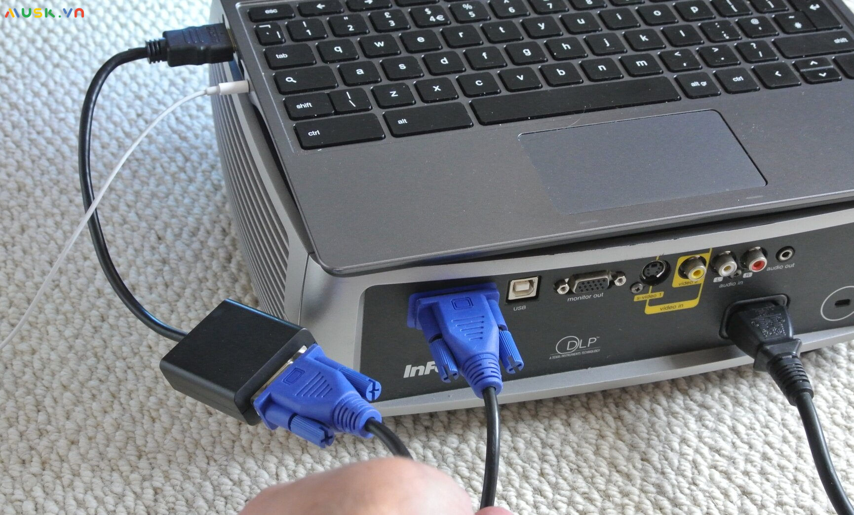 Dây cáp kết nối VGA/HDMI
