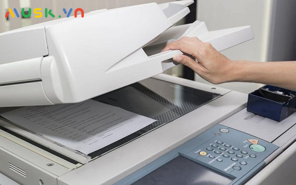Cách khởi động máy photocopy