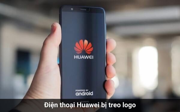 điện thoại huawei bị treo logo