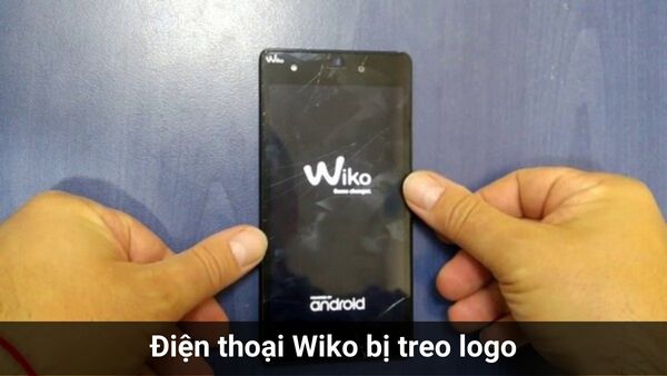 điện thoại wiko bị treo logo