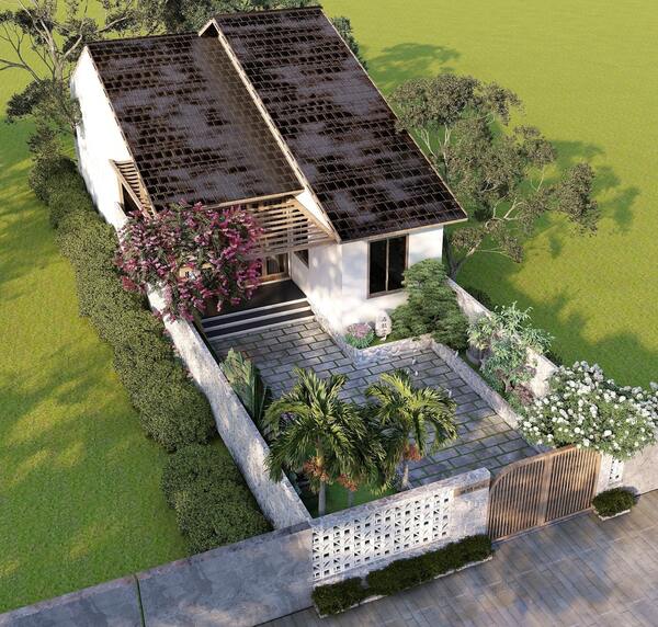 Thiết kế nhà vườn sinh thái nghỉ dưỡng độc đáo mới lạ ở Nha Trang