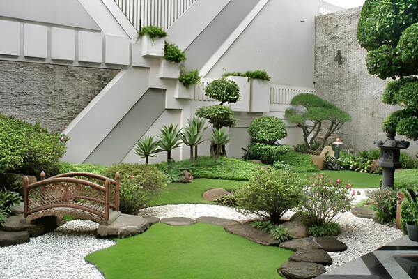 nhà vườn kiểu nhật mẫu 5
