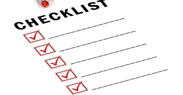 Các thông tin cơ bản trong bản checklist vệ sinh nhà xưởng