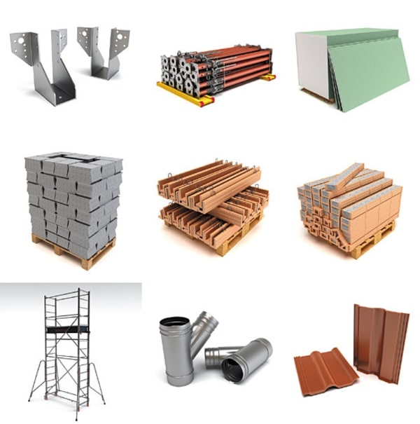 Một số vật liệu thường dùng để xây dựng nhà xưởng