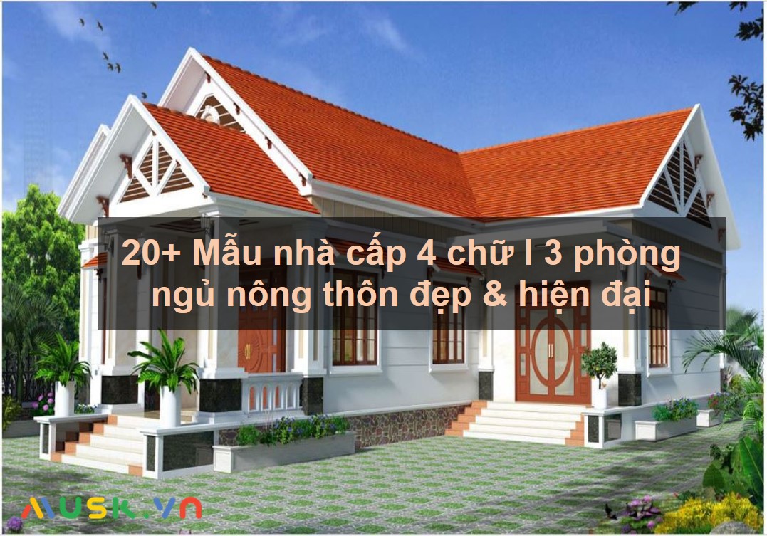 Mẫu Nhà Cấp 4 đẹp Mái Thái 3 Phòng Ngủ đẹp Hiện đại Tại Hà Tĩnh