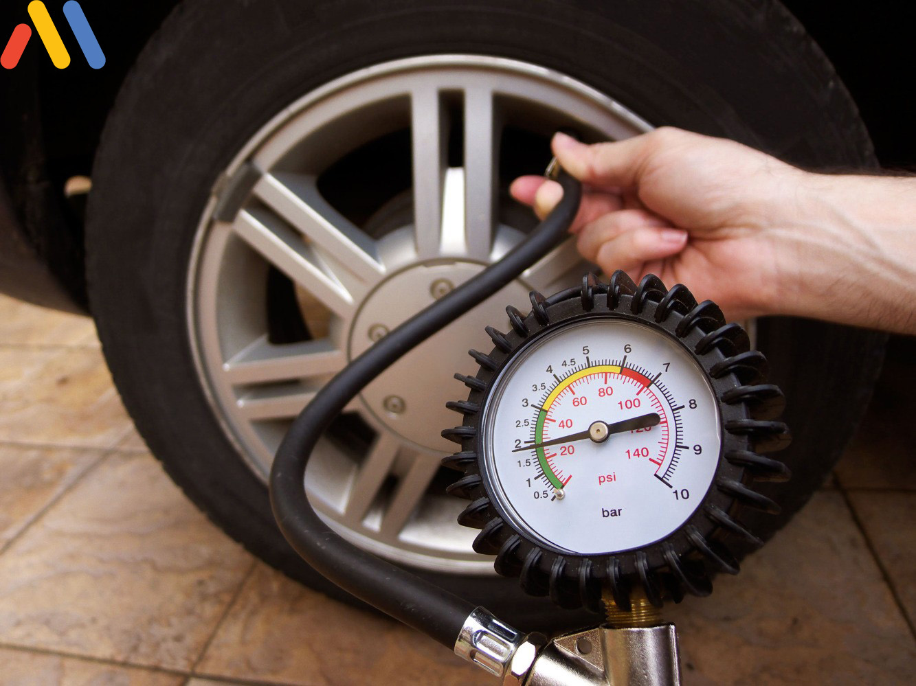 Đơn vị thông số áp suất lốp ô tô là gì?
