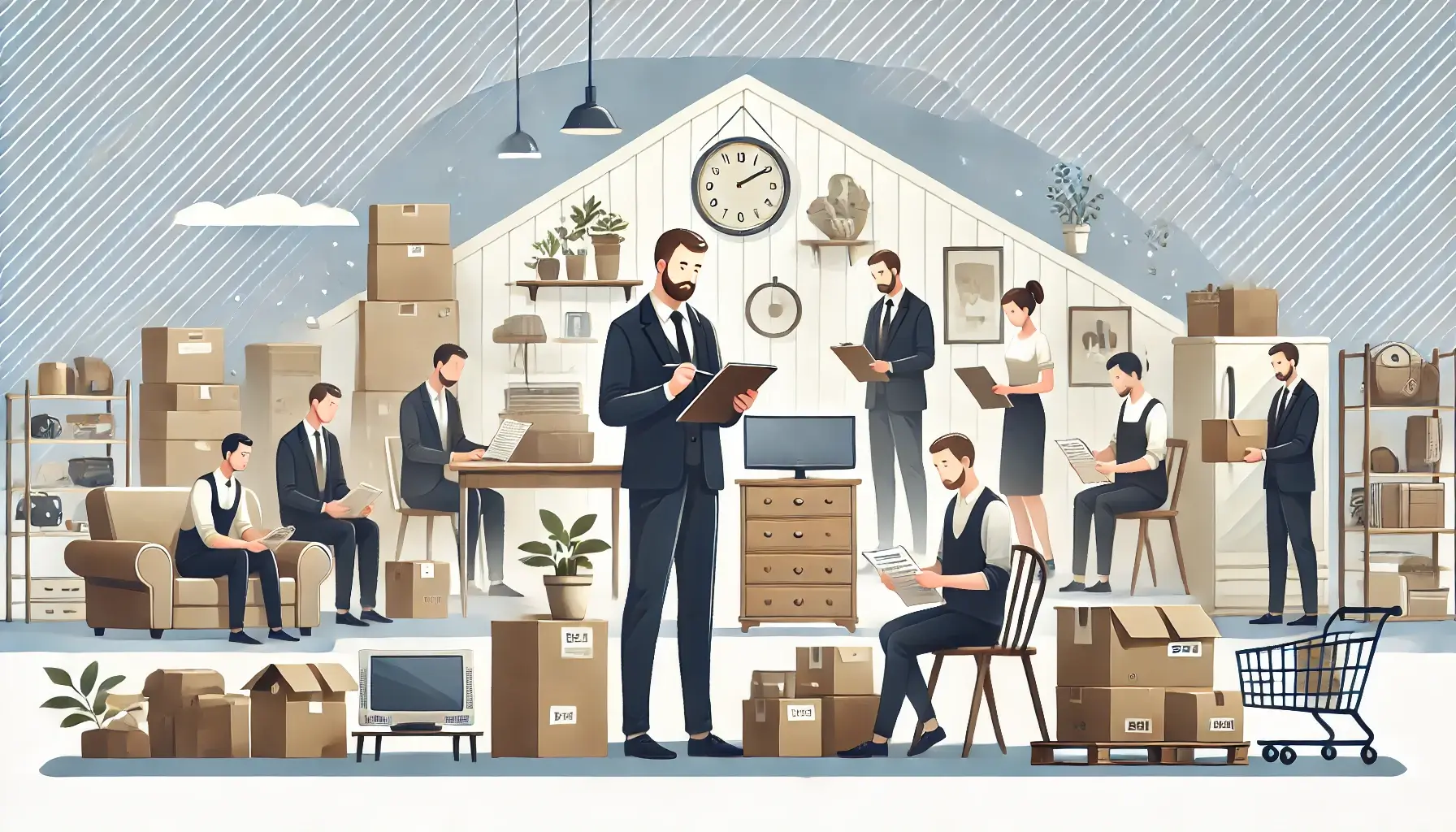 quy trình thu mua đồ cũ của đồ cũ Gia Bảo