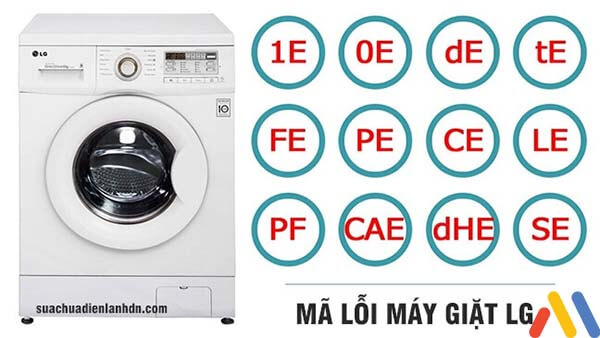 Mã lỗi máy giặt LG Inverter