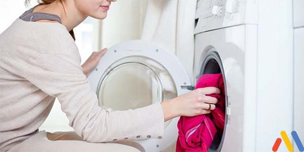Chế độ vắt máy giặt LG - cho quần áo khô vào máy 