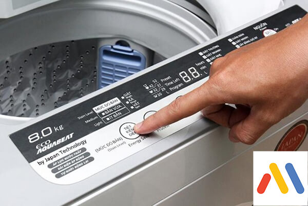 cách sử dụng máy giặt panasonic: tìm hiểu chế độ giặt tiết kiệm