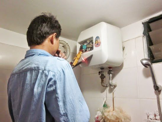 Sửa máy nước nóng điện lạnh Gia Thành