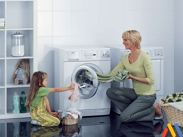 lựa chọn nhiệt độ giặt phù hợp đẻ tránh các lỗi thường gặp của máy giặt