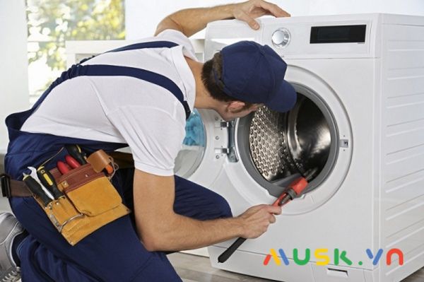 cách dùng bột tẩy làm sạch lồng máy giặt