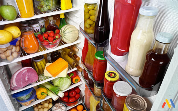 Tủ lạnh bị quá tải thực phẩm 