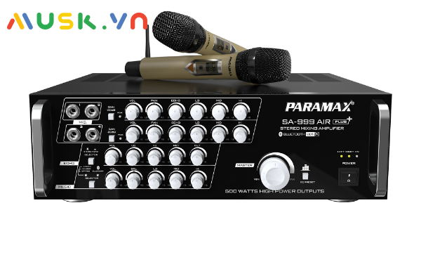 cách chỉnh amply hát karaoke paramax siêu dễ