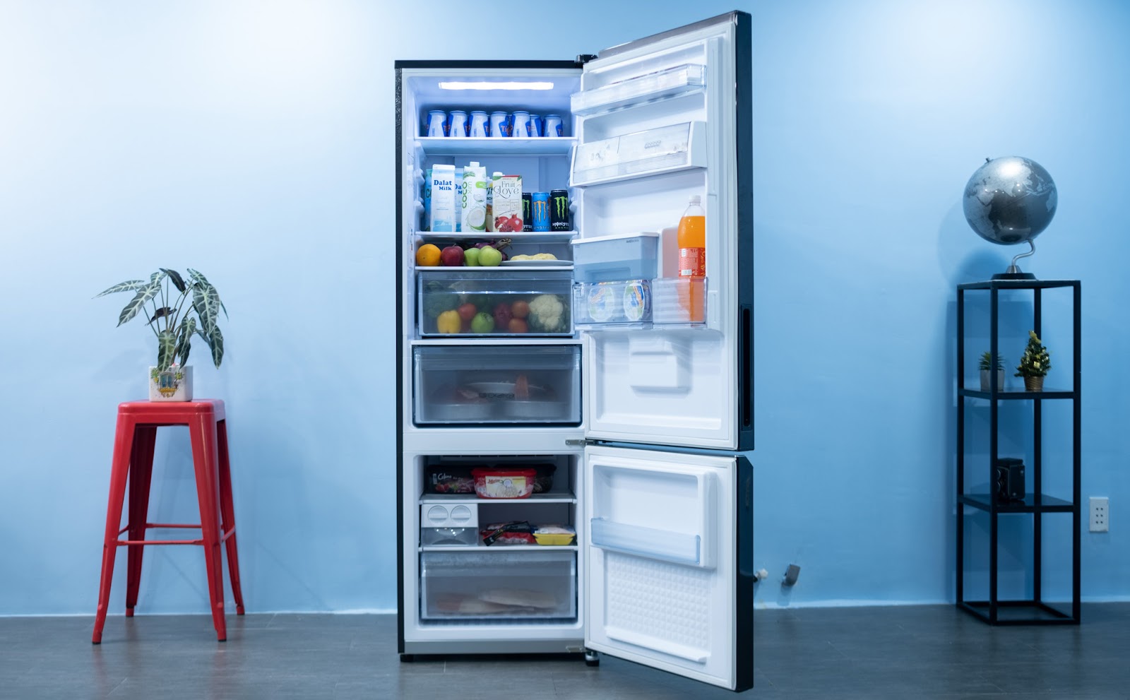Thiết kế cực kỳ sang trọng và bắt mắt của tủ lạnh Panasonic