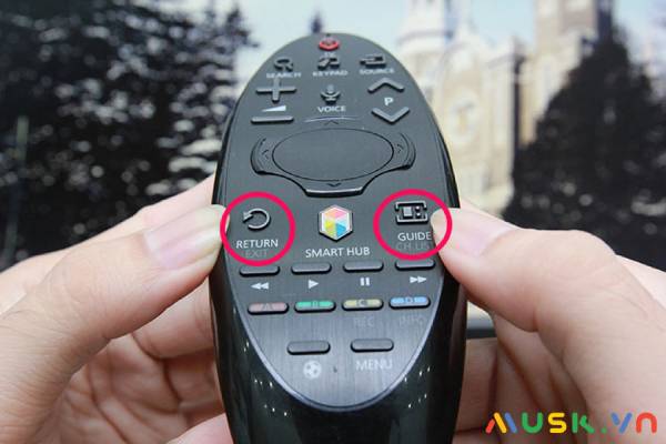 Cách kết nối hoạt động của điều khiển tivi Samsung model 2014