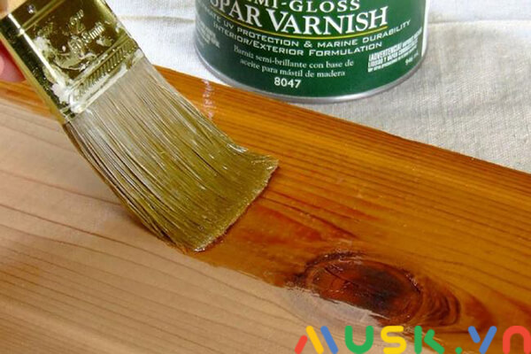 cách sơn lại giường gỗ, sơn lót lần 2