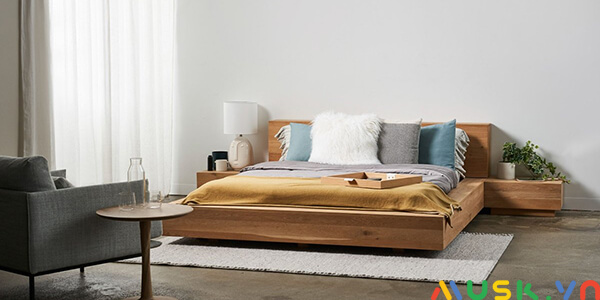 đóng giường bằng gỗ công nghiệp đáp ứng mọi phong cách