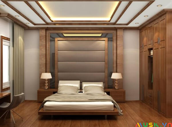 Giường gỗ công nghiệp với giá thành rẻ