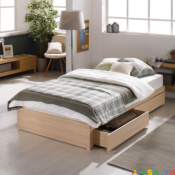 có nên đóng giường bằng gỗ công nghiệp nhỏ gọn